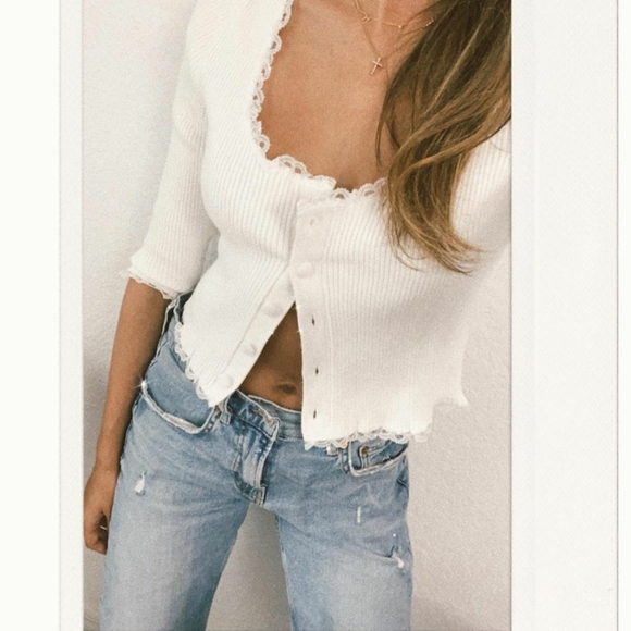 Lemons Jolie Cardigan White Xs 